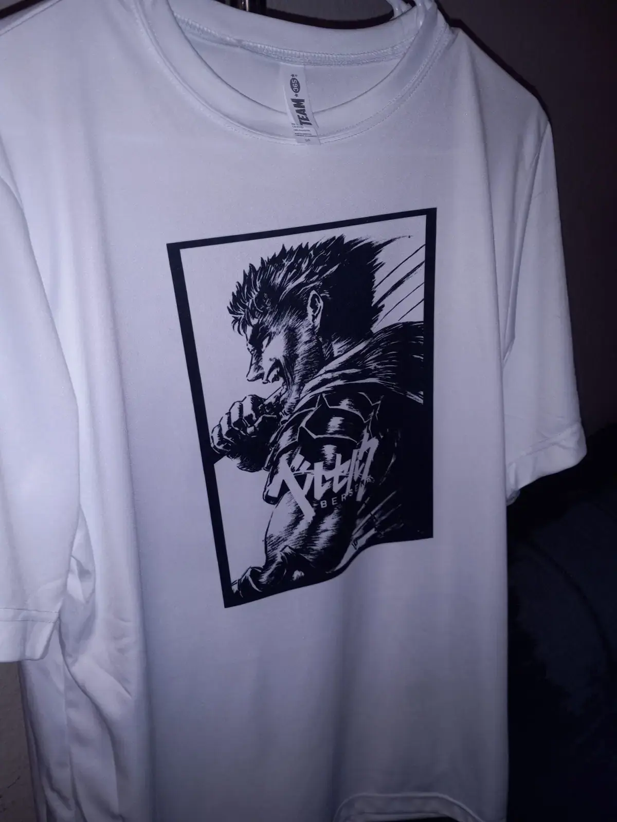 Anime character print shirt