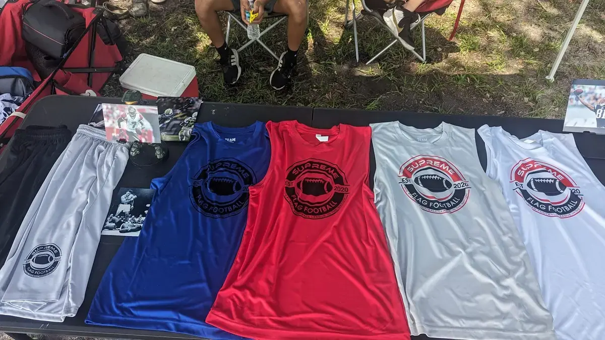 Team uniforms and athletic wear